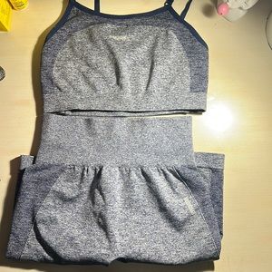 Gymshark sports bra and shorts set